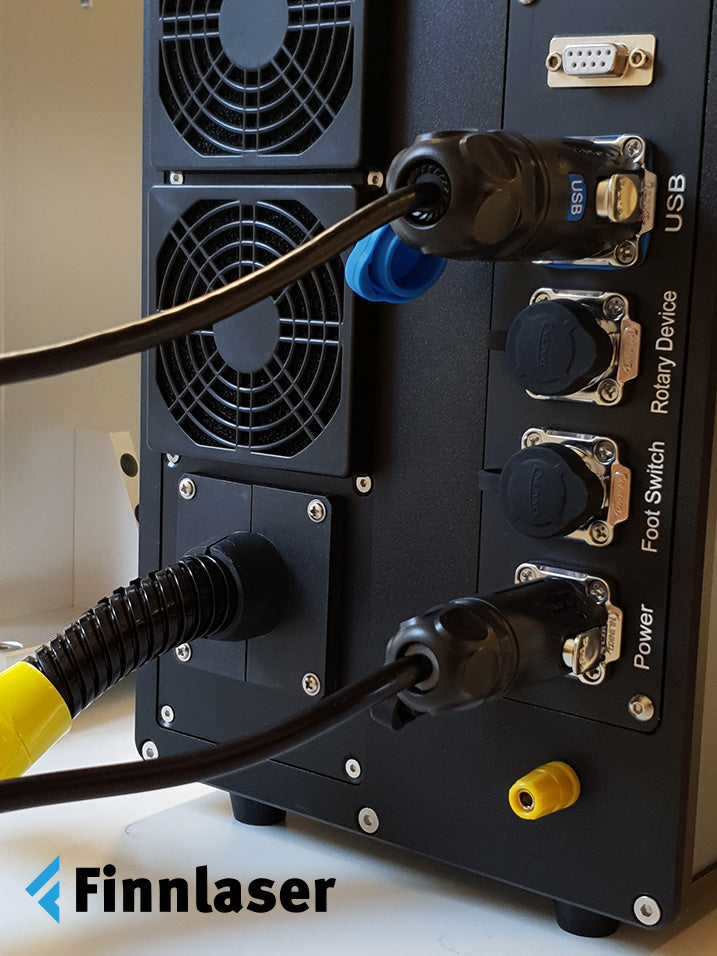 100W RF Co2 Galvo Laser